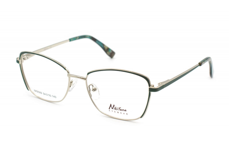 Круглі металеві окуляри для зору Nikitana 9089
